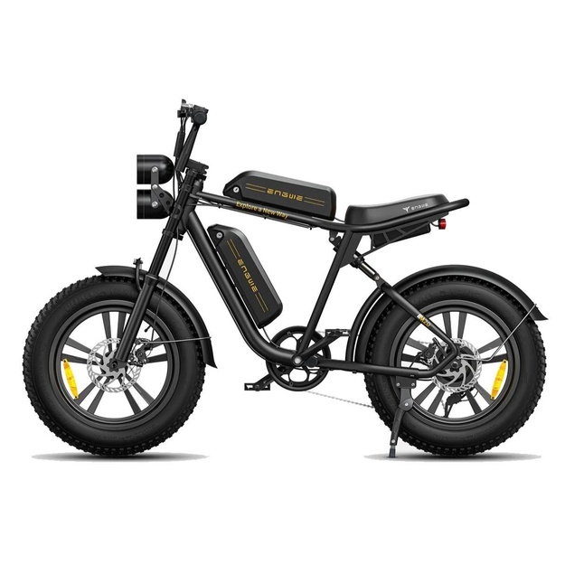 Bicycle 20  electric Engwe M20 double battery black