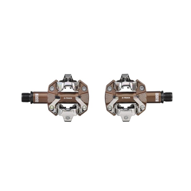 LOOK X-Track Gravel Edition pedals brown