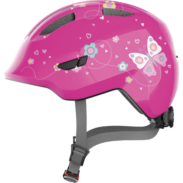 Helmet Abus Smiley 3.0 pink butterfly