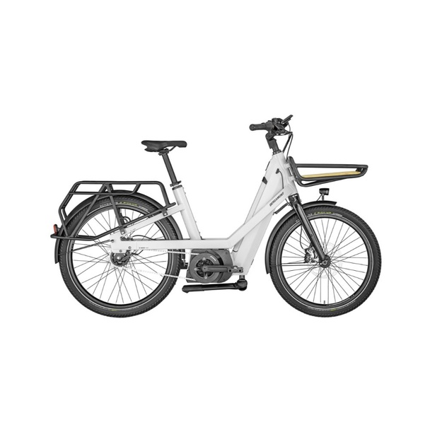 Dviratis 28  BERGAMONT E-CARGOVILLE BAKERY EXPERT white bergamont