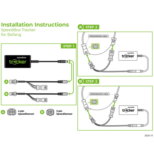 Priedas elektriniam dviračiui SpeedBox Tracker for Bafang