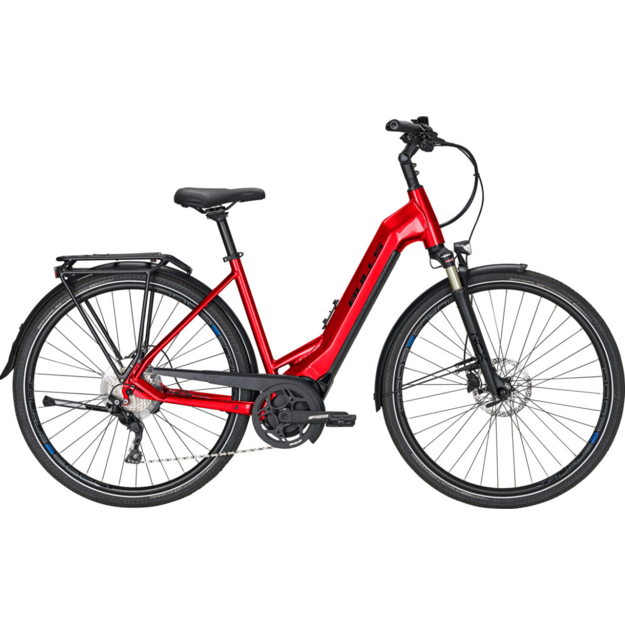 Bicycle 28  electric Bulls Lacuba Evo 10 unisex wave red