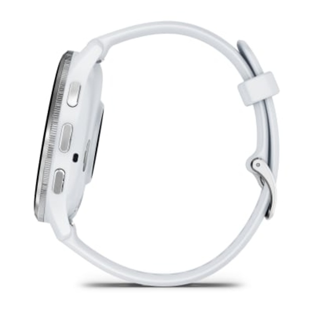 Garmin Venu&reg; 3 i&scaron;manusis sportinis laikrodis (Sidabro / Baltojo akmens spalva)