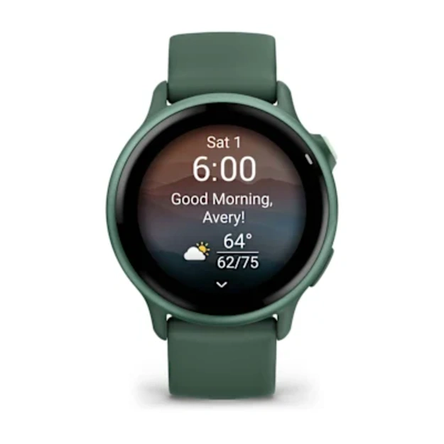Garmin v&iacute;voactive 6 i&scaron;manusis sportinis laikrodis (Jasper Green)