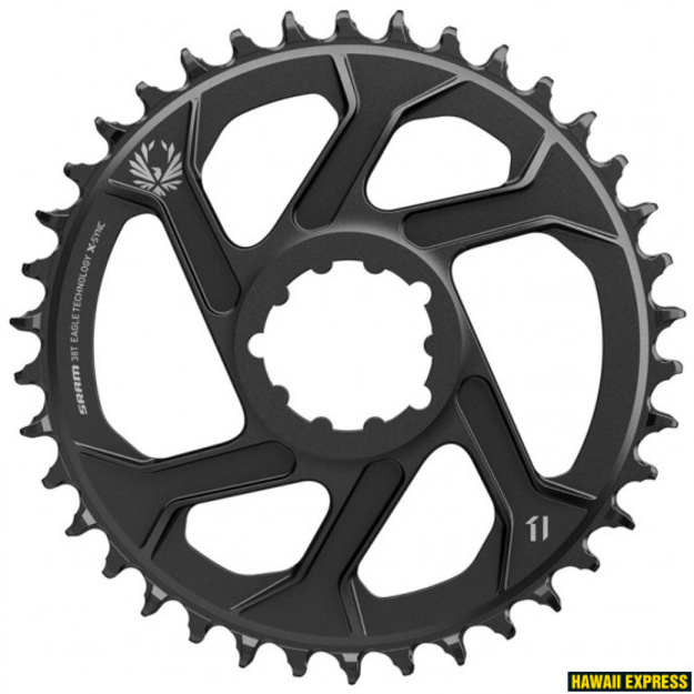 Priekinė žvaigždė SRAM Eagle X-SYNC 2 38T Direct Mount 3 mm ofsetas Boost juoda