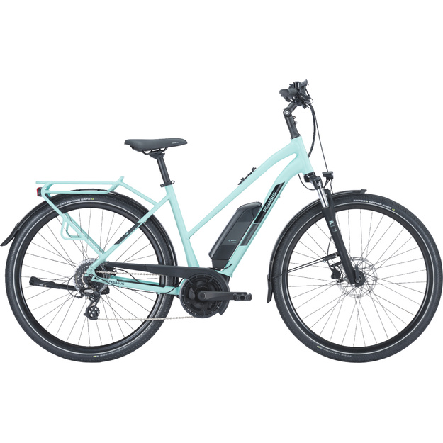Dviratis 28  elektrinis Pegasus Solero E8 Plus trapez BOSCH Sistema 500wh 8g &scaron;v.žalsvas 