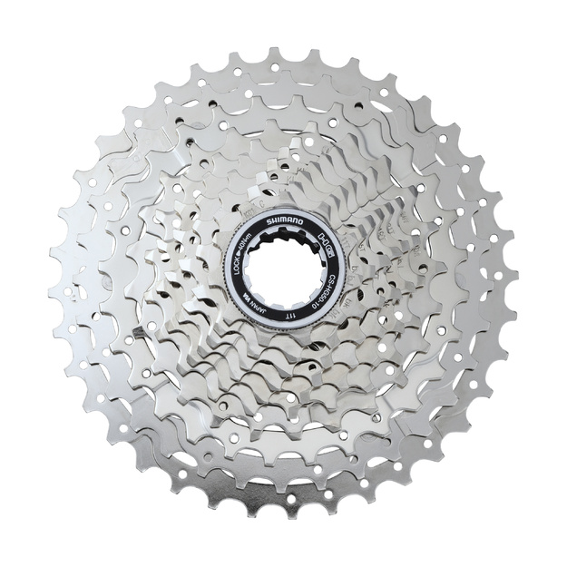 Galinis žvaigždžių blokas Shimano CS-HG50-10 10-speed 11-13-15-17-19-21-24-28-32-36T