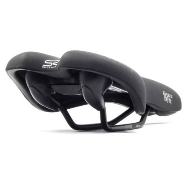 Dviračio balnas Selle Royal Freeway Fit Moderate juodas