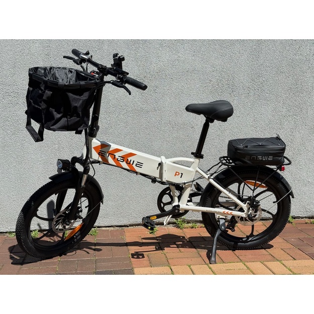 Bicycle 20  electric Engwe P1 white