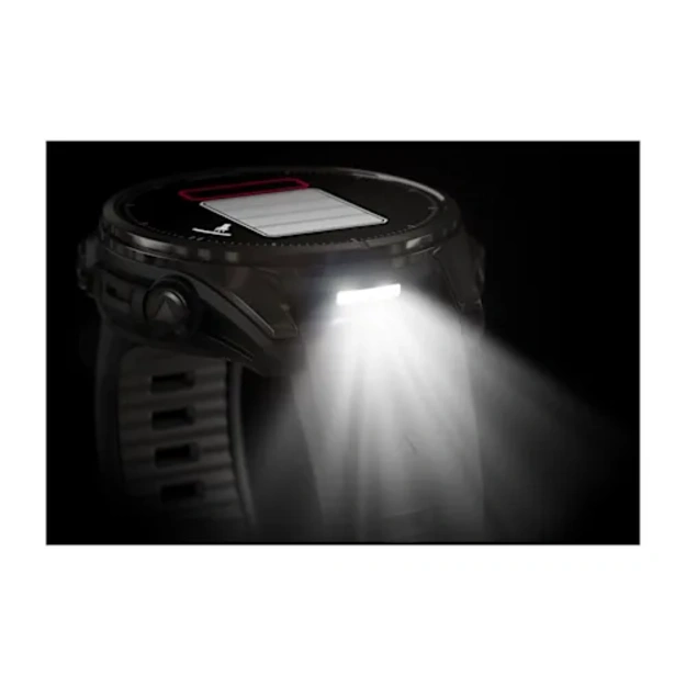 Garmin fēnix 8 43 mm, AMOLED Sapphire, DLC Titanium (Pilkos anglies spalvos)