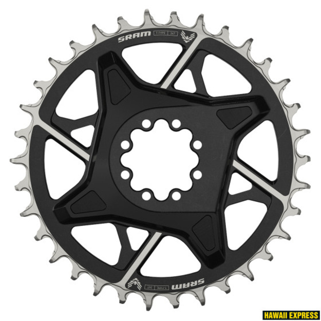 Priekinė žvaigždė SRAM X0 T-Type 32T Direct Mount 3 mm ofsetas juoda