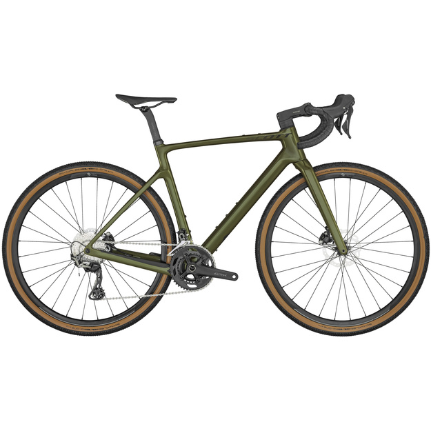 Dviratis 28  Scott Addict Gravel 30 žalias 