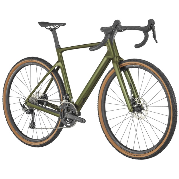 Dviratis 28  Scott Addict Gravel 30 žalias 