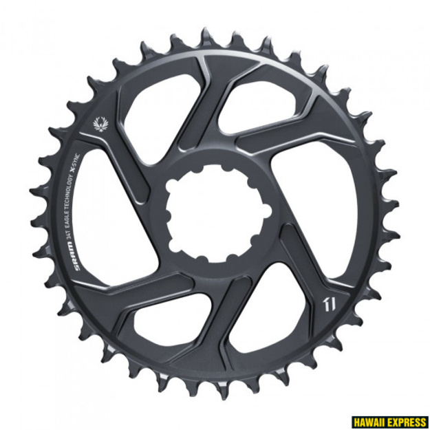 Priekinė žvaigždė SRAM Eagle X-SYNC 2 34T Direct Mount 3 mm ofsetas Boost Polar