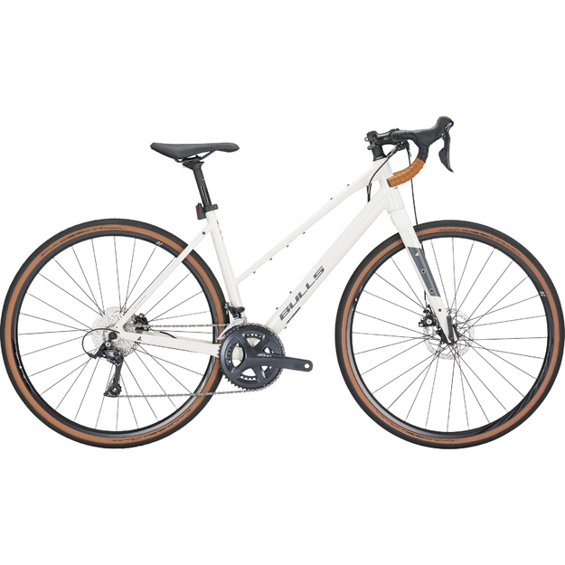 Dviratis 28  Bulls Trail Grinder 2 Gravel trapez 18g baltas 