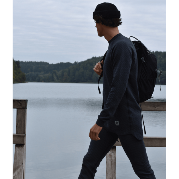 Termo kelnės Thermowave vyr. Merino 3in1 tamsiai pilkos 