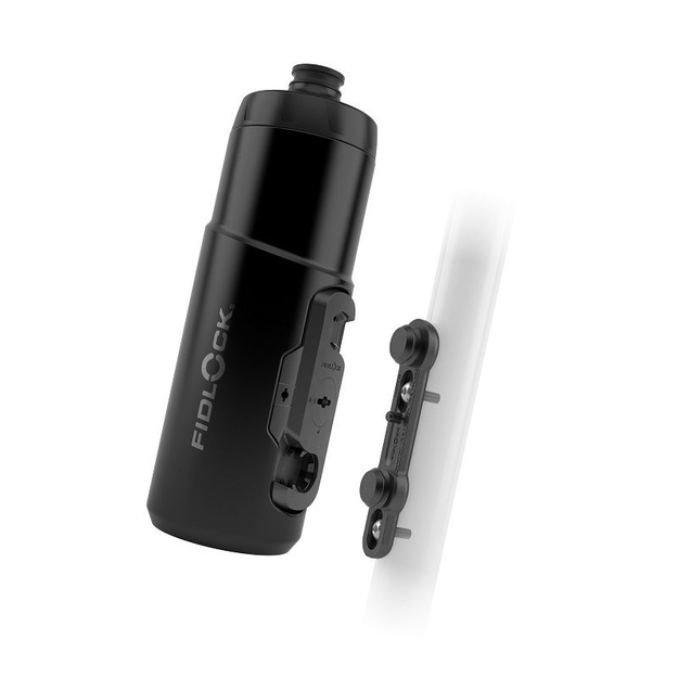 Fidlock Twist 600ml bottle + bike base black