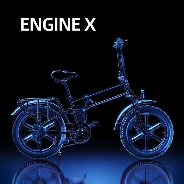 Bicycle 20  electric Engwe Engine X black