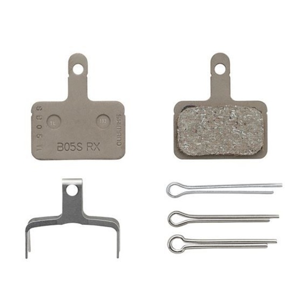 Brake pads Shimano Resin B05S Incl Spring/Split 1pcs