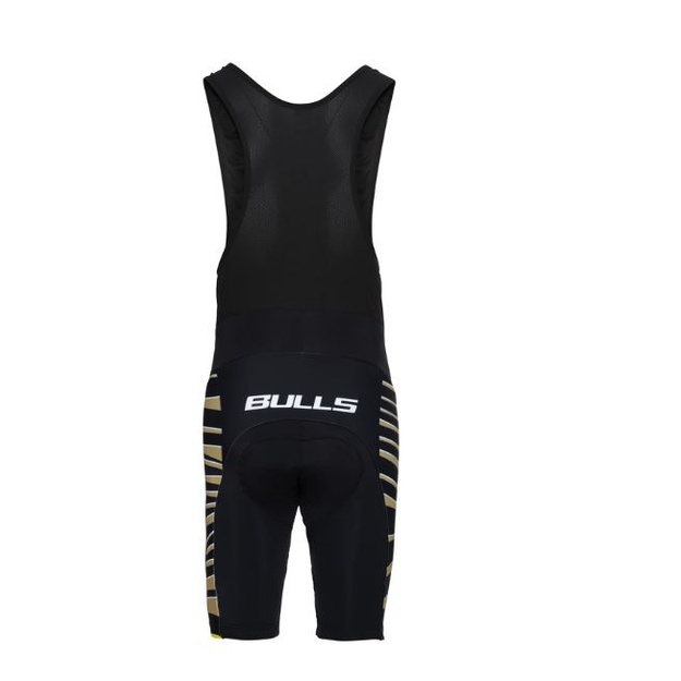 Bulls Zebra Gold shorts with shoulder straps