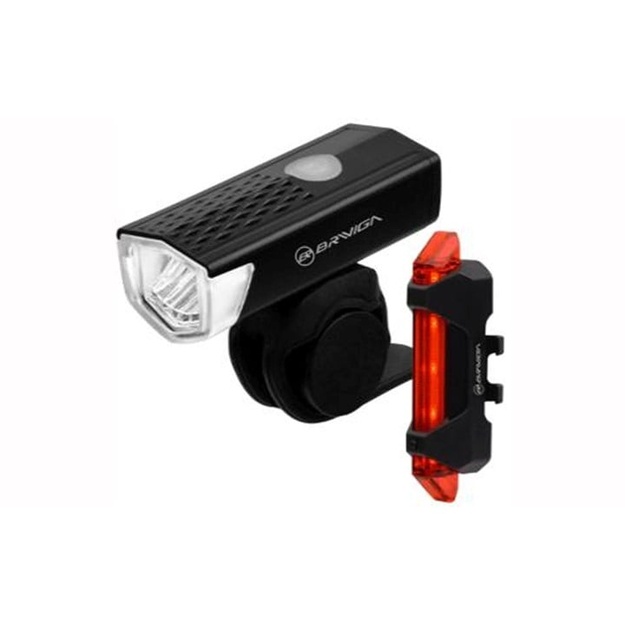 EBL-2255 / EBL-3402 USB front and rear bicycle light set