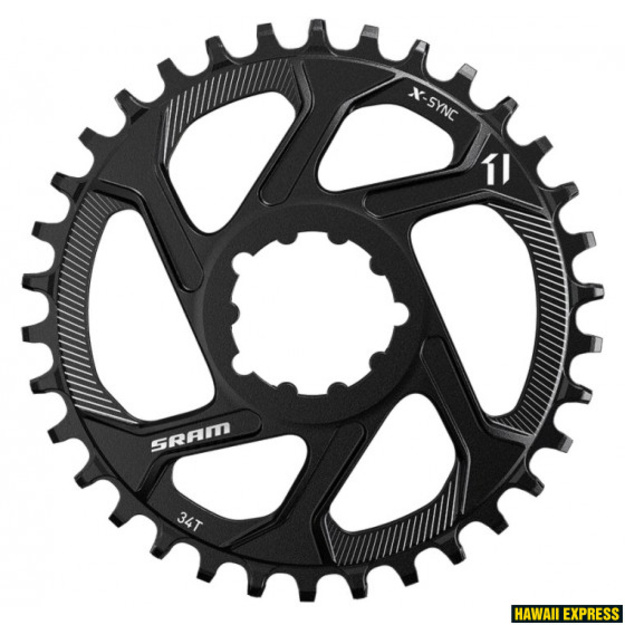 Priekinė žvaigždė SRAM X-SYNC 34T Direct Mount 3 mm ofsetas 11g Boost