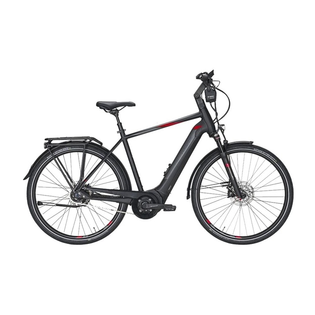 Dviratis 28  elektrinis Pegasus Premio EVO 5F ABS vyr. BOSCH Sistema 400wh 5g juodas matinis 