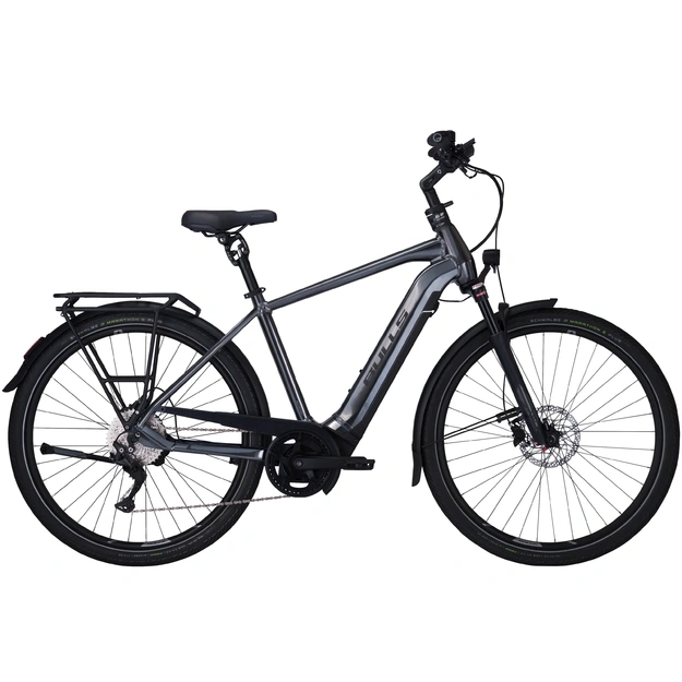Dviratis 28  elektrinis Bulls Tourer EVO 10 vyr.555Wh pilkas 