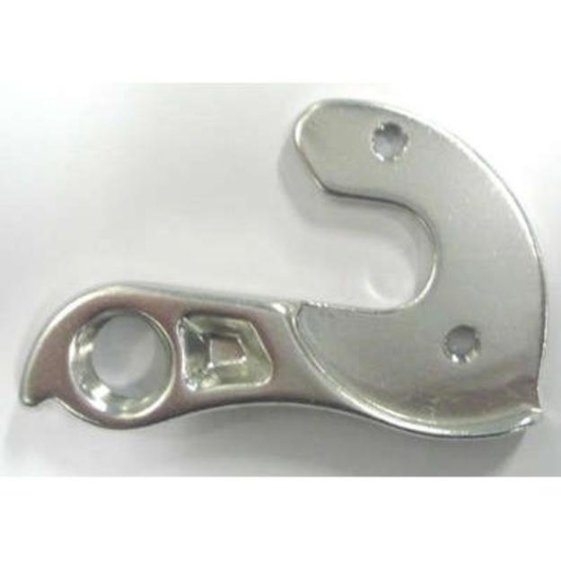 Bulls Copp Rear Perm Bracket. Silver