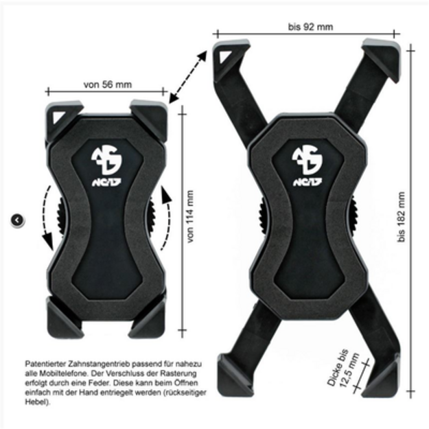 Phone case NC 17 Universal-Handyhalter