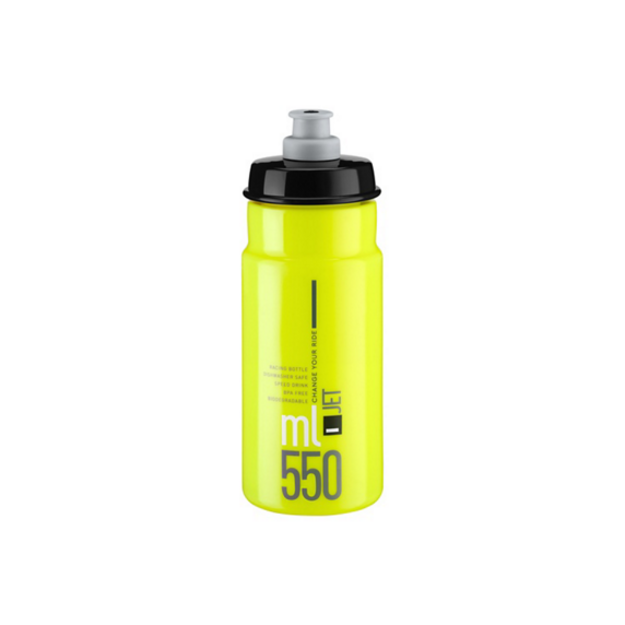 Gertuvė Elite Jet Yellow Fluo Black logo 550ml