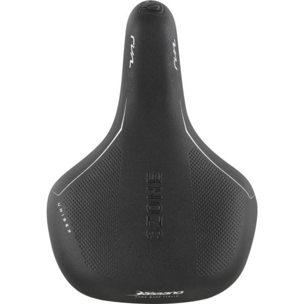 Bicycle saddle Selle Bassano Rival 3Zone Unisex 255 x 185 mm