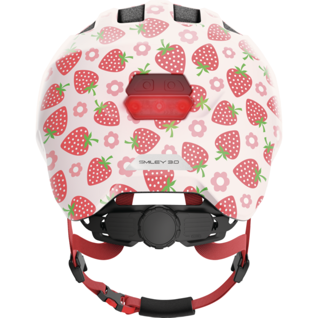 Helmet Abus Smiley 3.0 LED rose strawberry