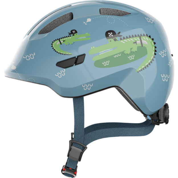 Helmet Abus Smiley 3.0 blue croco