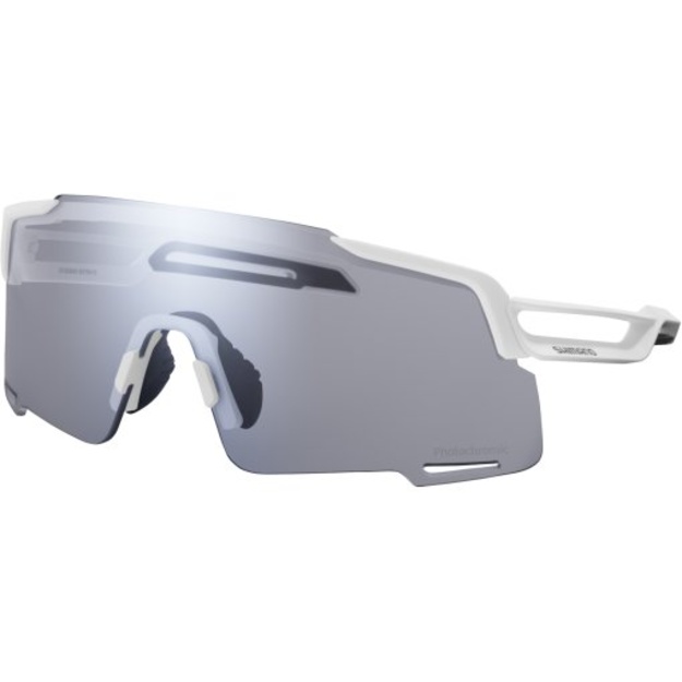 Shimano Eyewear CE-EQNX5 EQUINOX Photochromic Gray Matte White