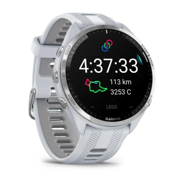 Garmin Forerunner 965 i&scaron;manusis sportinis laikrodis (Whitestone)