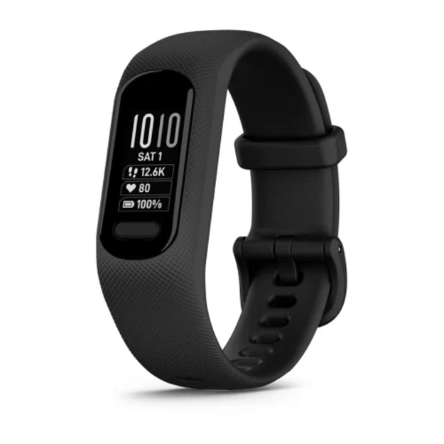 Garmin v&iacute;vosmart&reg; 5 i&scaron;manioji sportinė apyrankė (Juoda, didelis dydis)