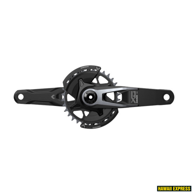 &Scaron;vaistiklis SRAM X0 T-Type 32T 170mm DUB Wide juoda