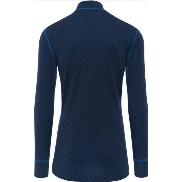 Thermowave Men s Thermo Shirt Merino Xtreme Long Sleeve Zippered Blue
