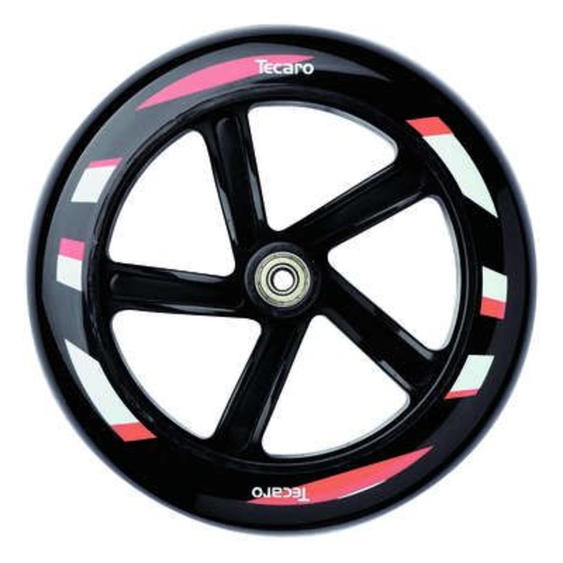 Replacement wheels for Hudora Ersatzrolle black/red