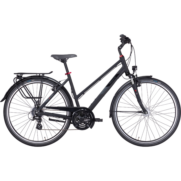 Dviratis 28  Pegasus Solero SL 24g trapez juodas matinis  