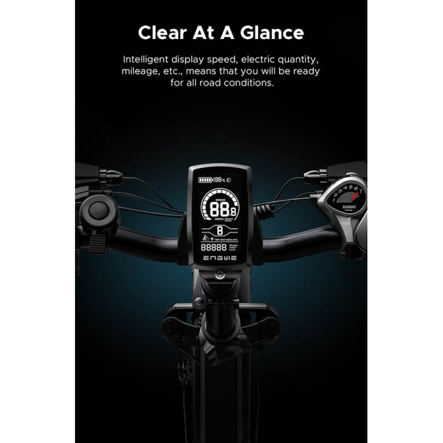 Bicycle 20  electric Engwe EP-2 PRO black