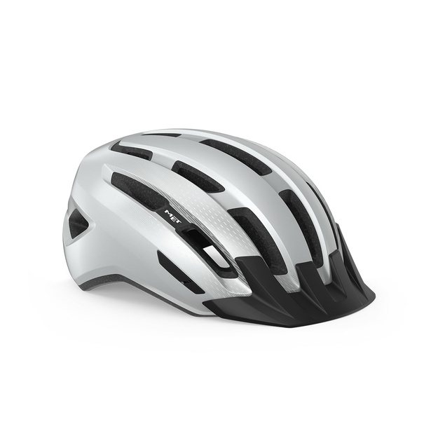 Helmet MET Downtown Glossy White M/L 58-61 cm