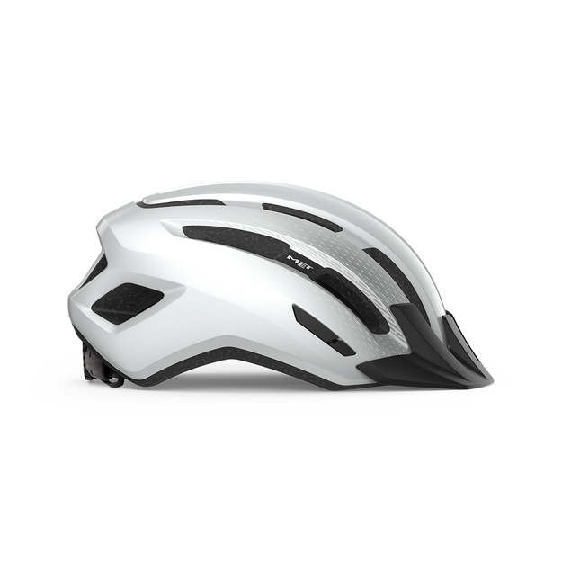 Helmet MET Downtown Glossy White M/L 58-61 cm