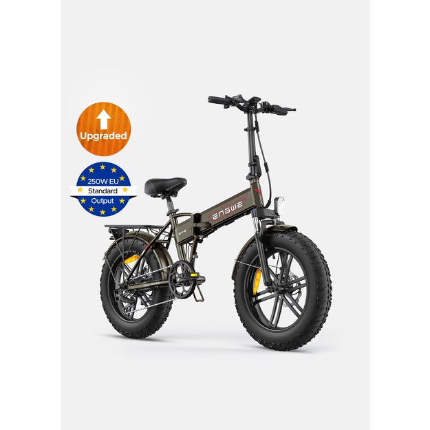 Dviratis 20  elektrinis Engwe EP-2 BOOST rudas